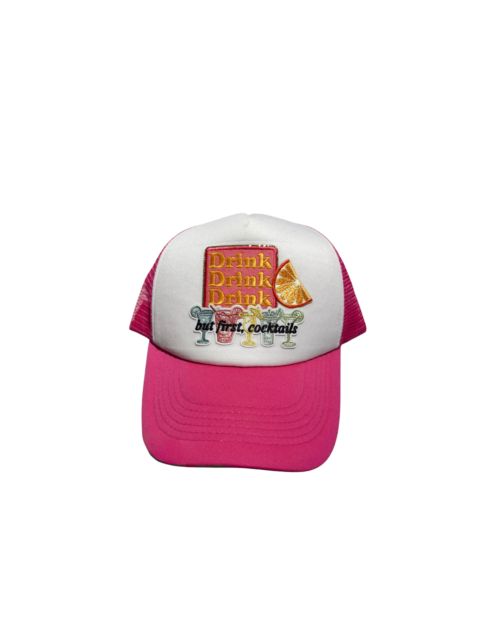 Drink Trucker Hat Pre-Made
