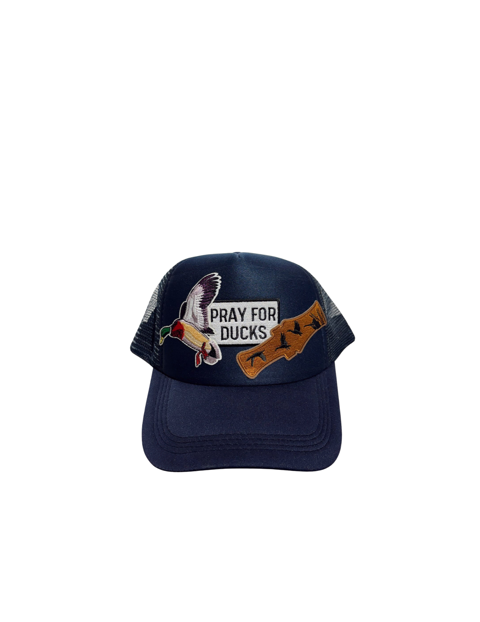 Pray for Ducks Trucker Hat Pre-Made