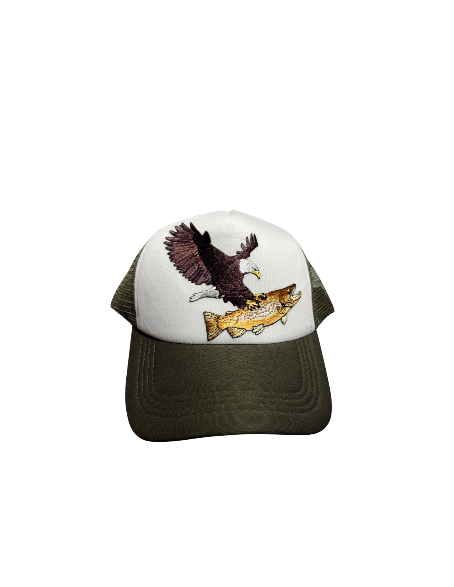 Bald Eagle Trucker Hat Pre-Made
