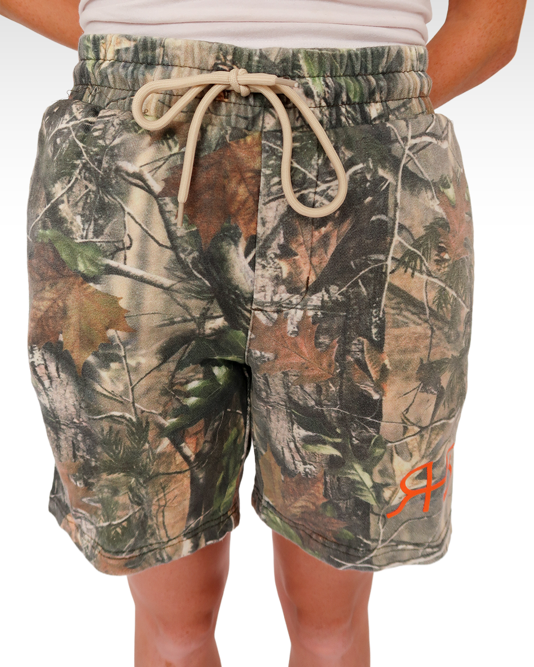 Rancher Hat Bar Sweat Shorts Camo