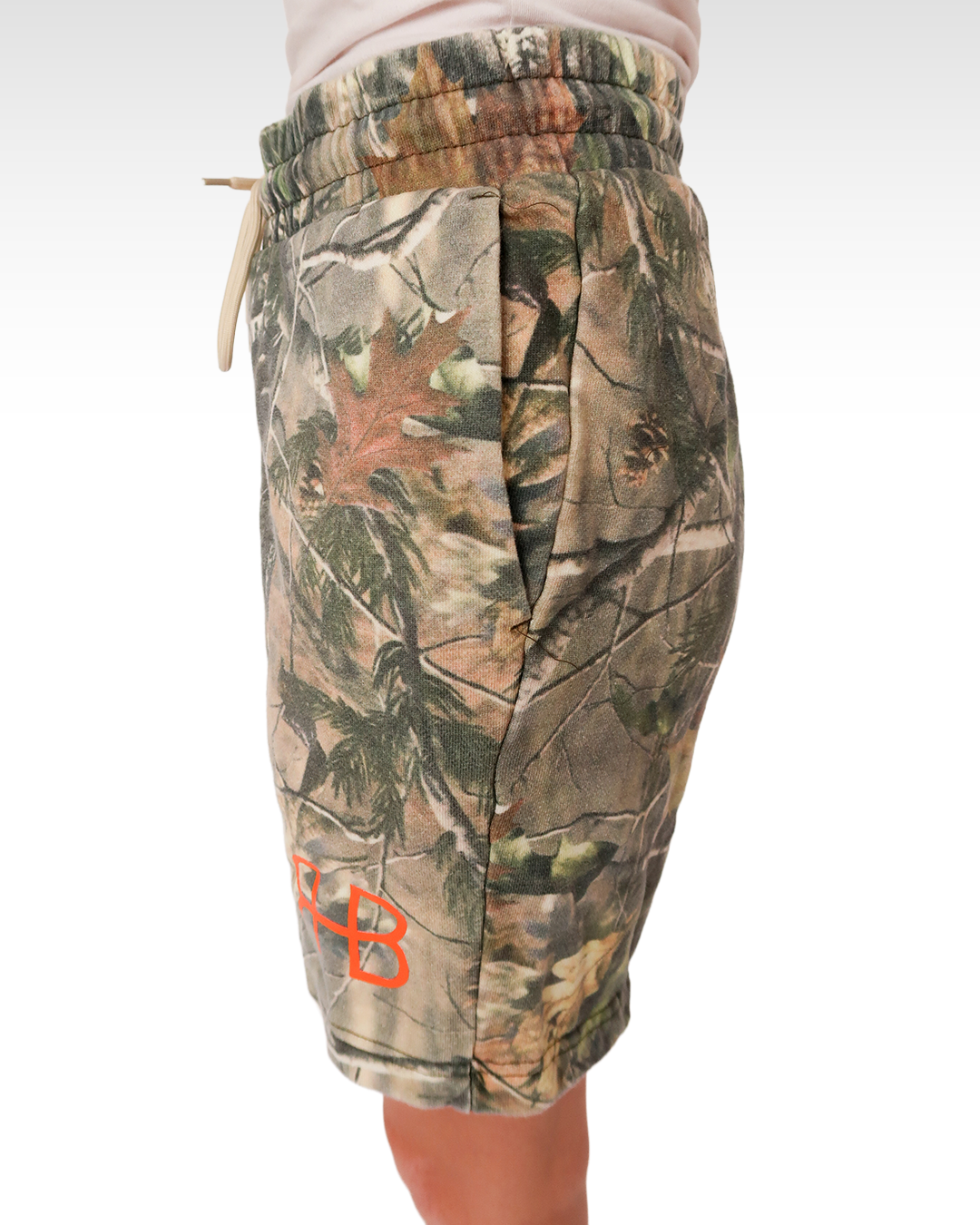 Rancher Hat Bar Sweat Shorts Camo