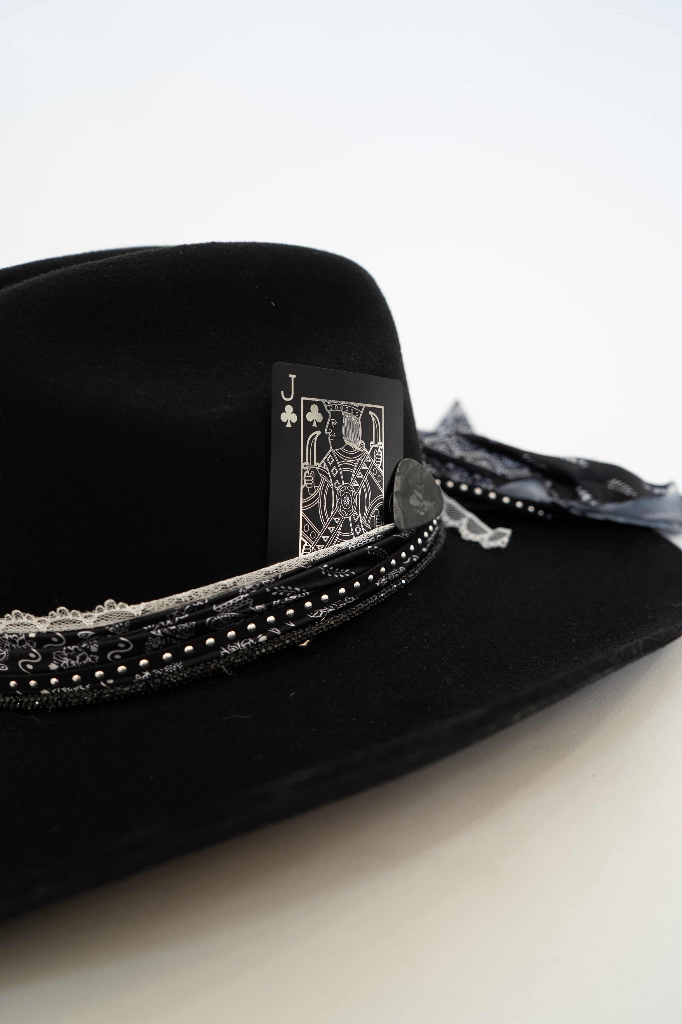 Vetchy Black Cowboy Hat