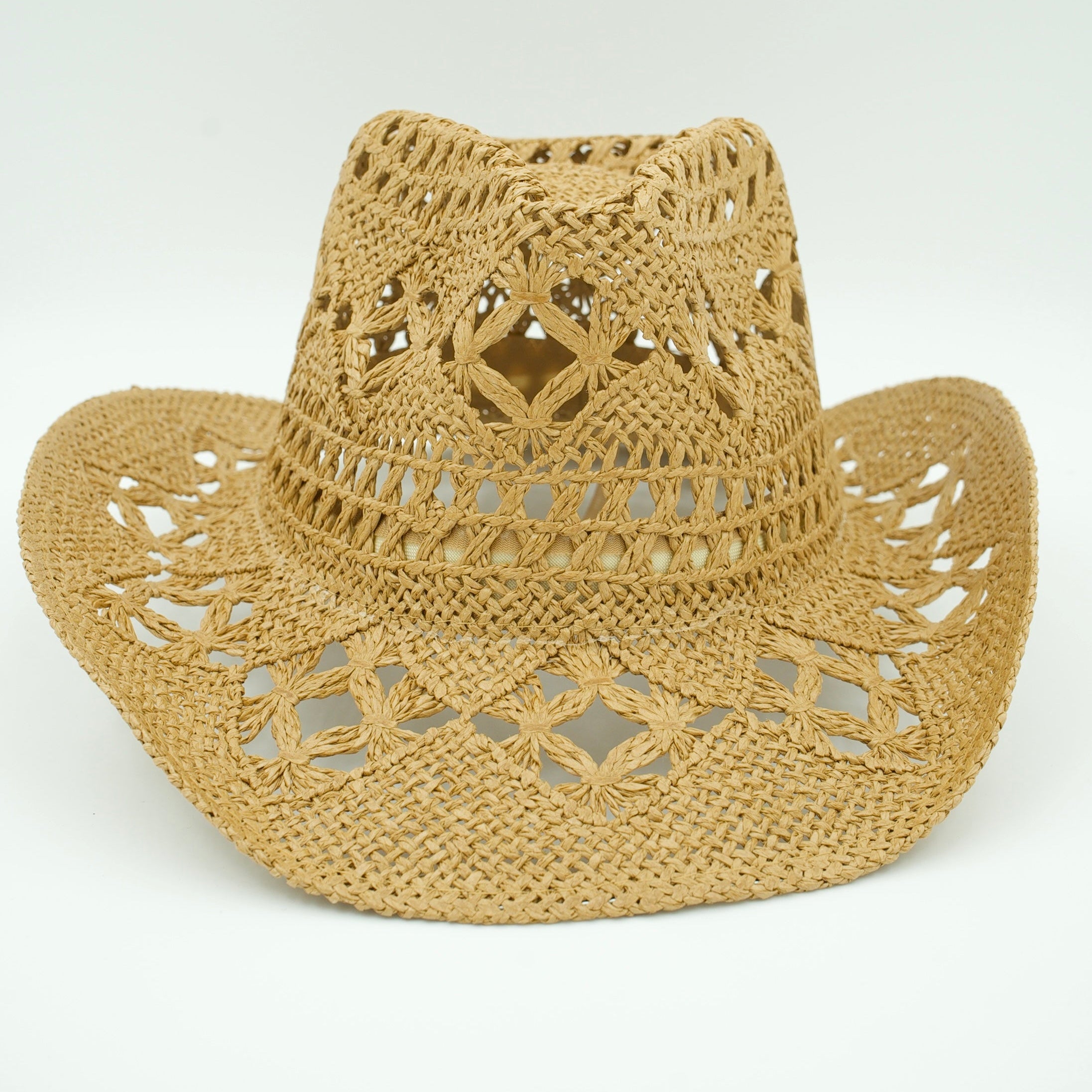 Coastal Cowgirl - Tan Straw Hat