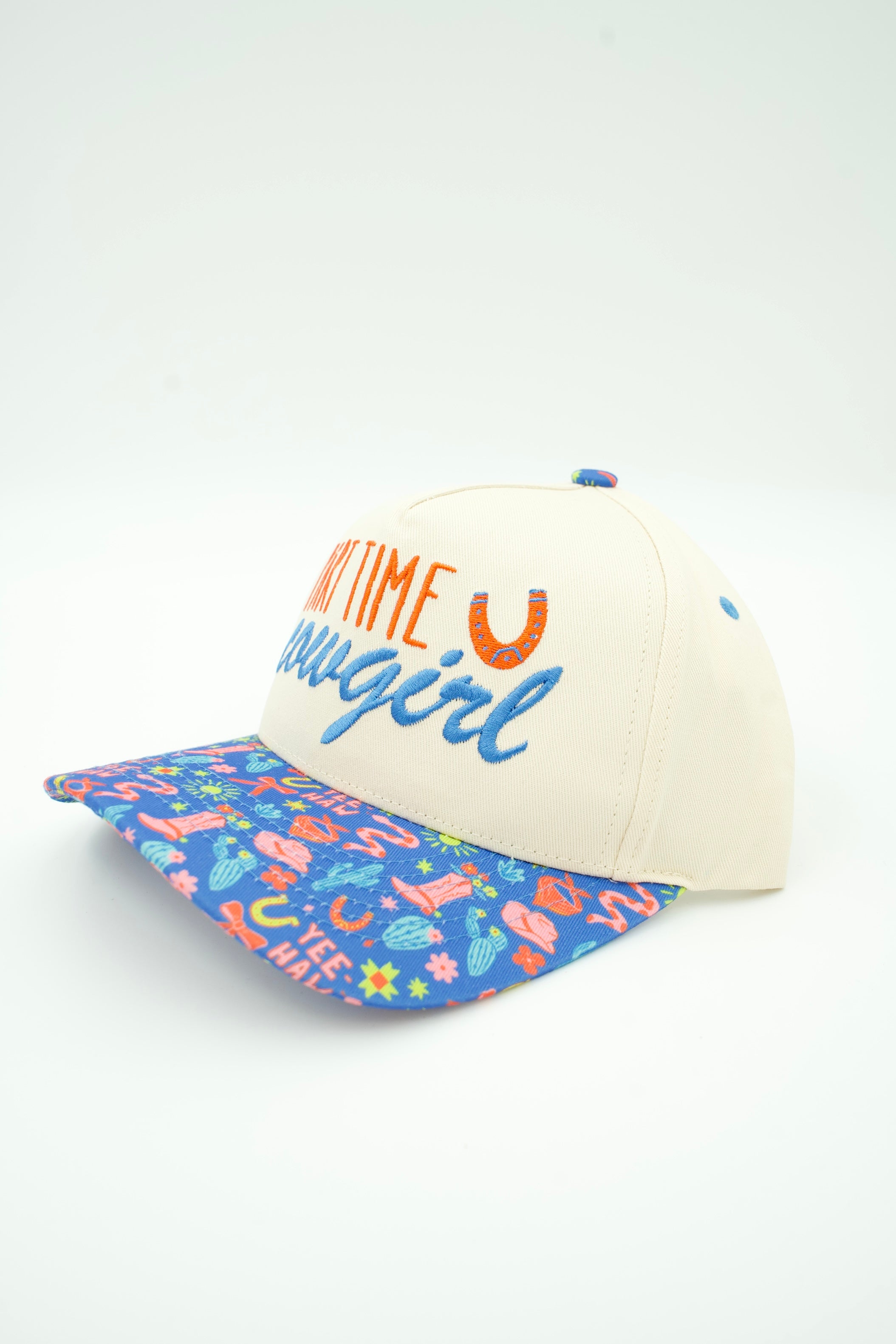 Part Time Cowgirl Canvas Trucker Hat