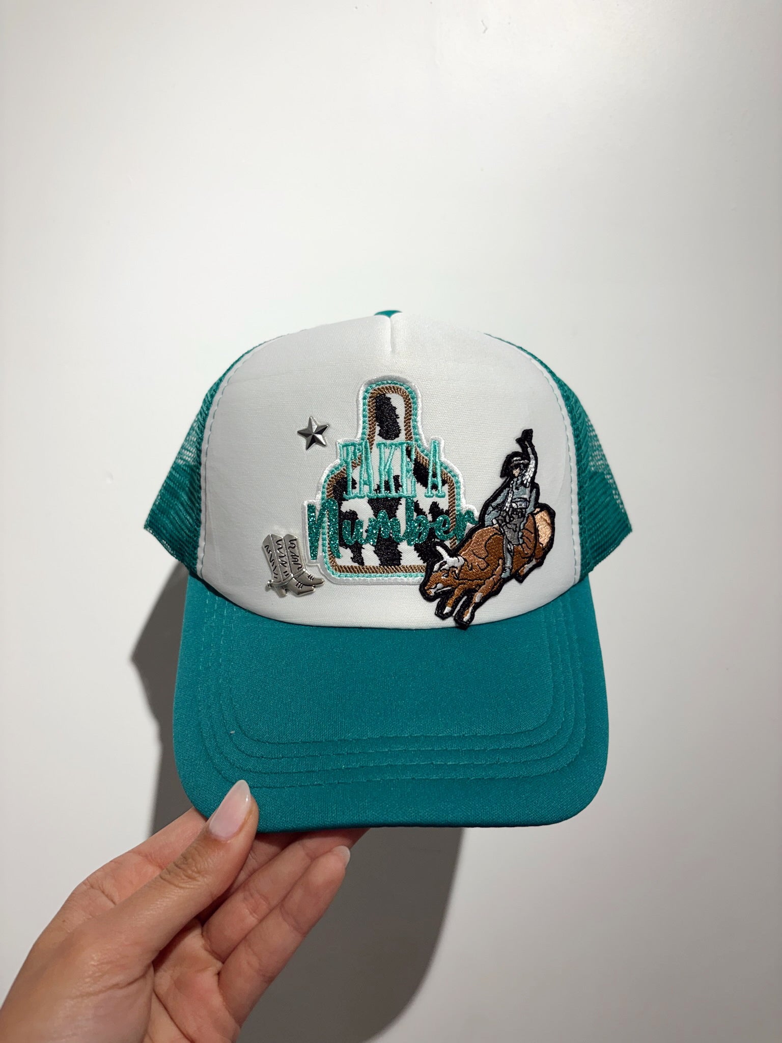 Take a Number Trucker Hat Pre-Made