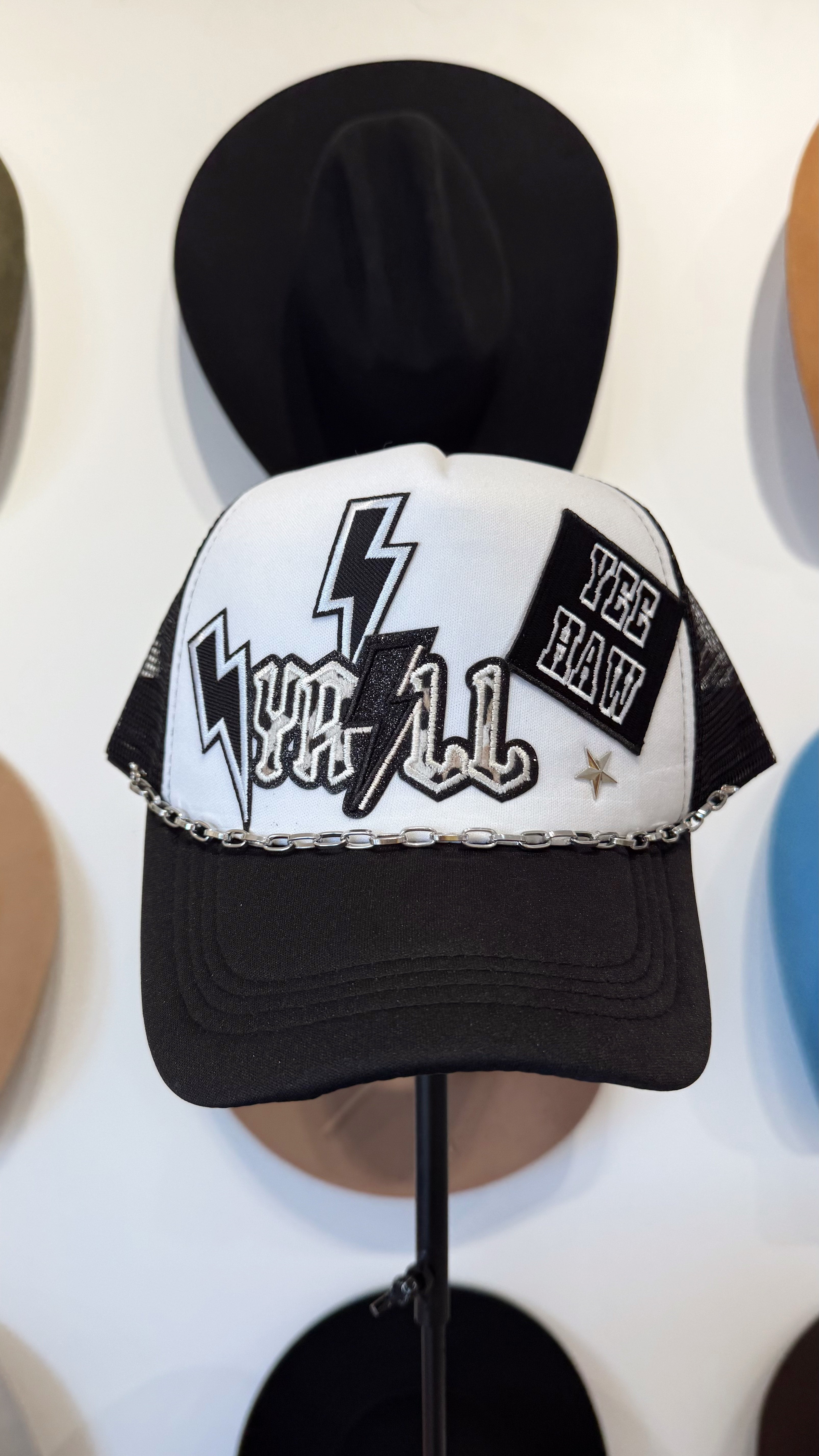 Black PreMade Trucker