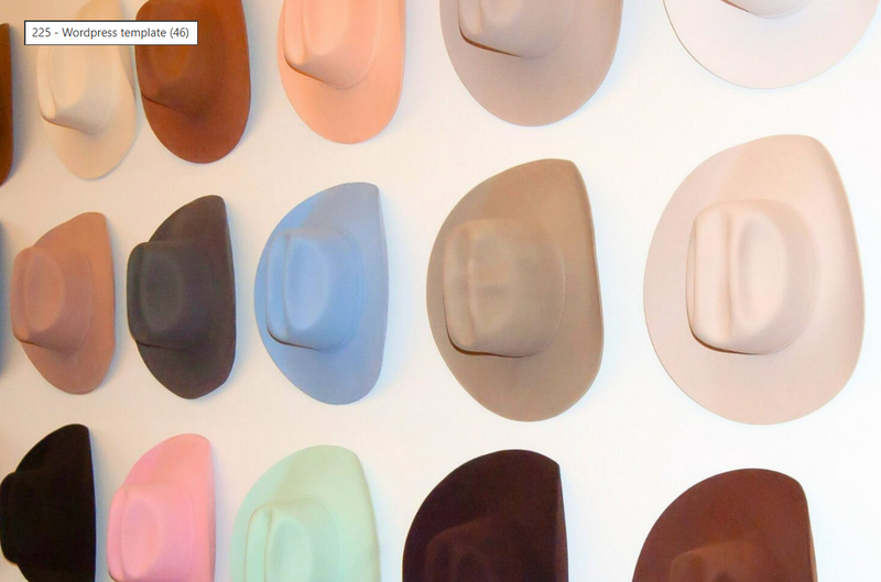 Wall of Cowboy Hats at Rancher Hat Bar Baton Rouge
