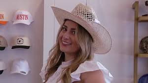 Rancher Hat Bar Featured on Fox 7 In The Media Showing Newscaster Wearing a Straw Rancher Hat