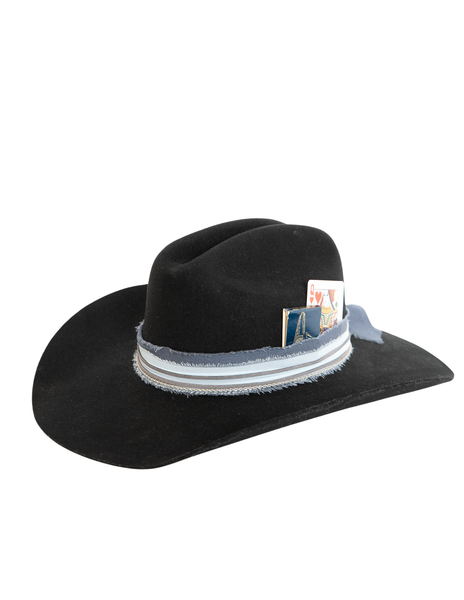 Midnight Blue Pre-Made Hat: Discover Your Unique Rancher Hat  display picture 1
