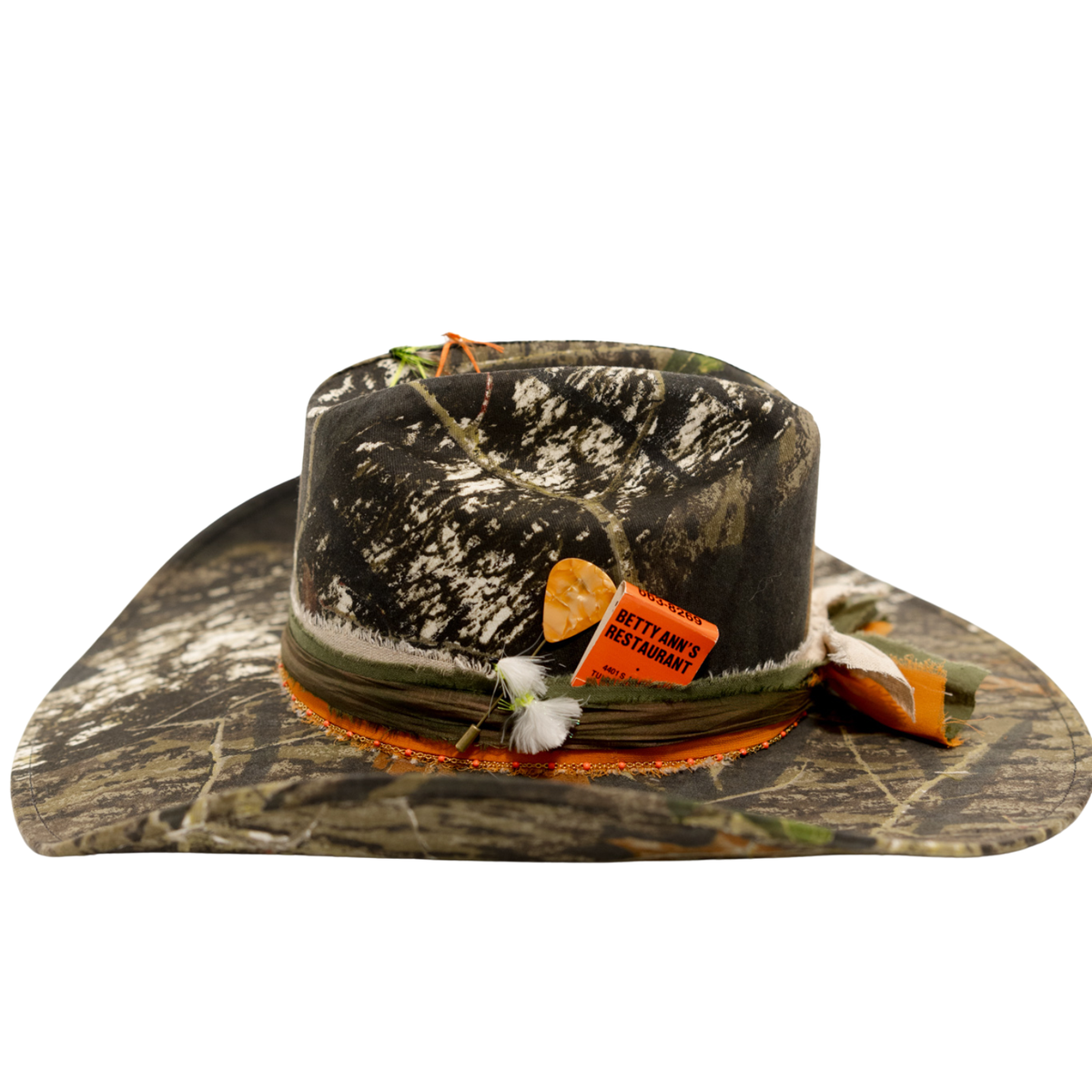Discover the Camo Pre-Made Hat | Rancher Hat Bar in Scottsdale