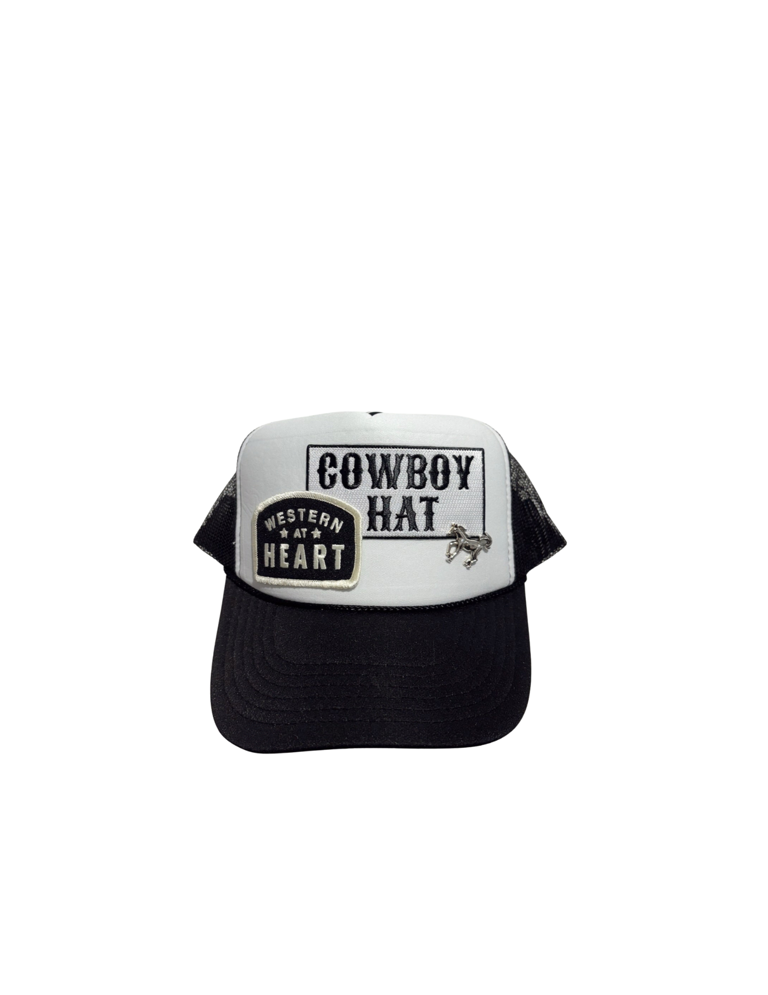 "Cowboy Hat" Trucker Hat Pre-Made