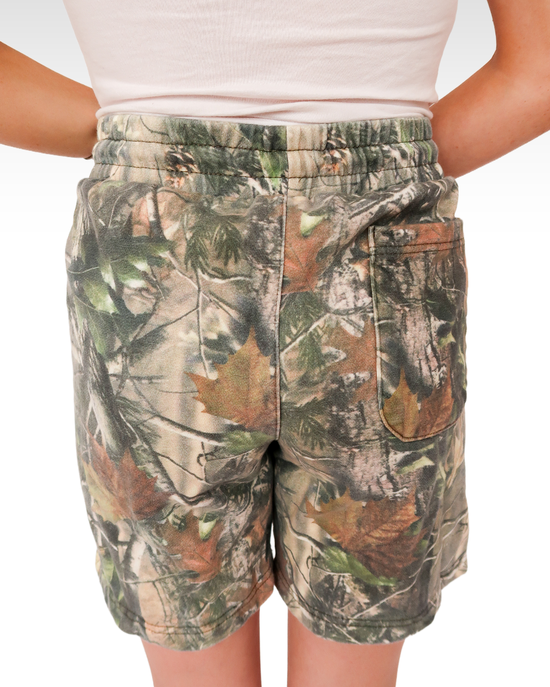 Rancher Hat Bar Sweat Shorts Camo
