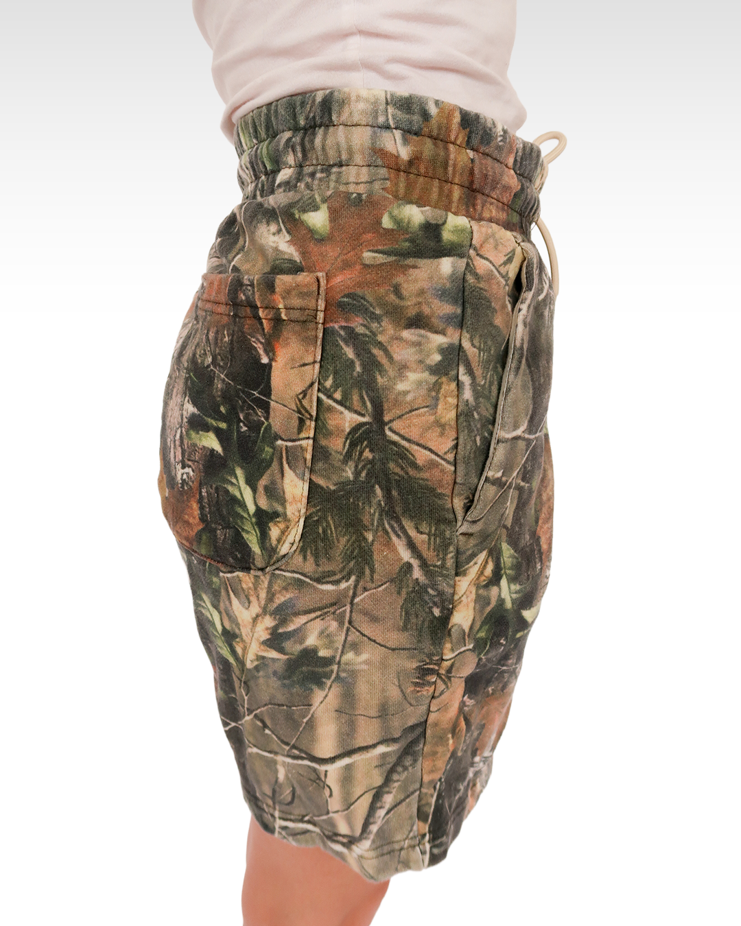 Rancher Hat Bar Sweat Shorts Camo