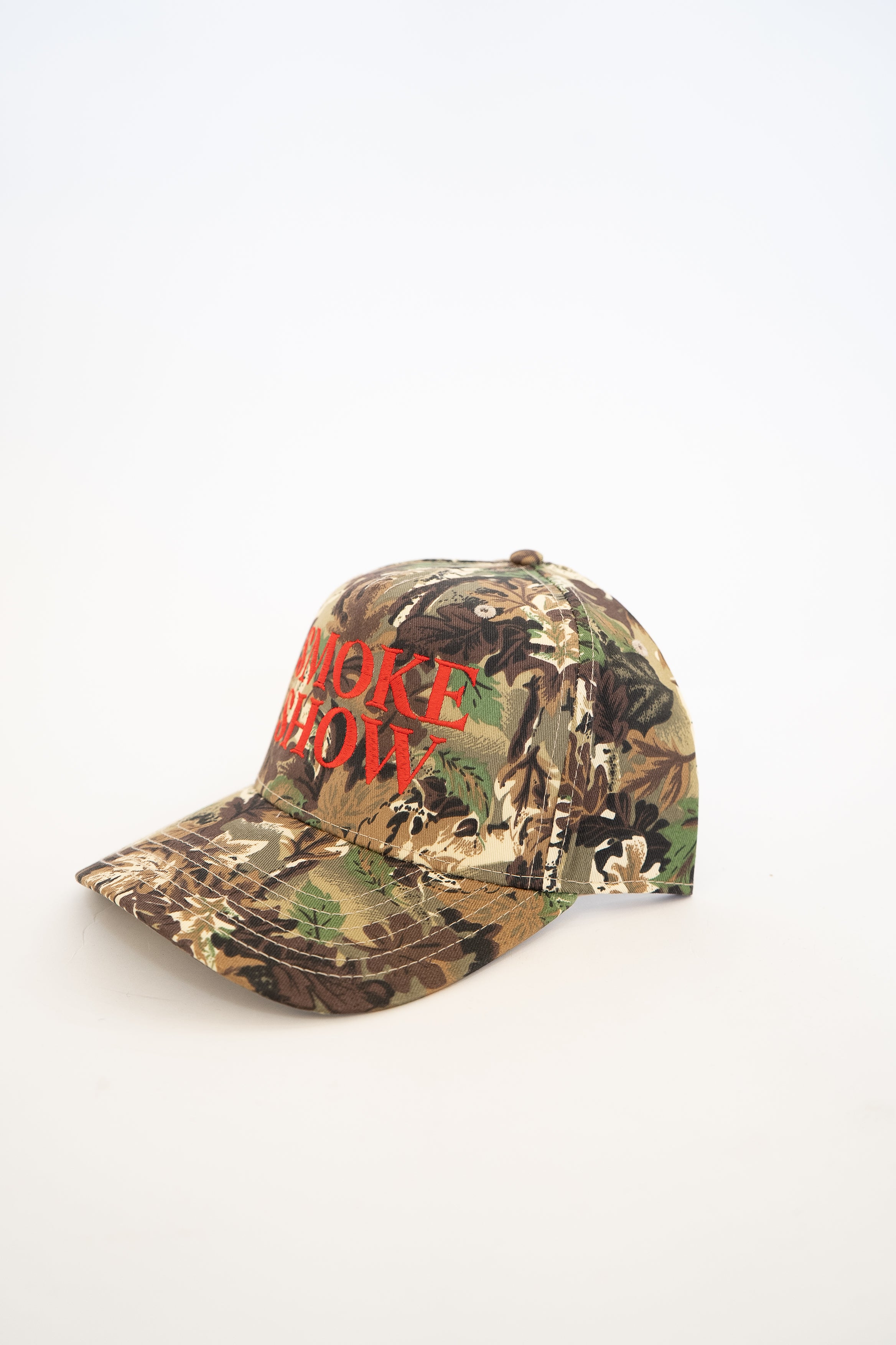 Camo Smoke Show Canvas Trucker