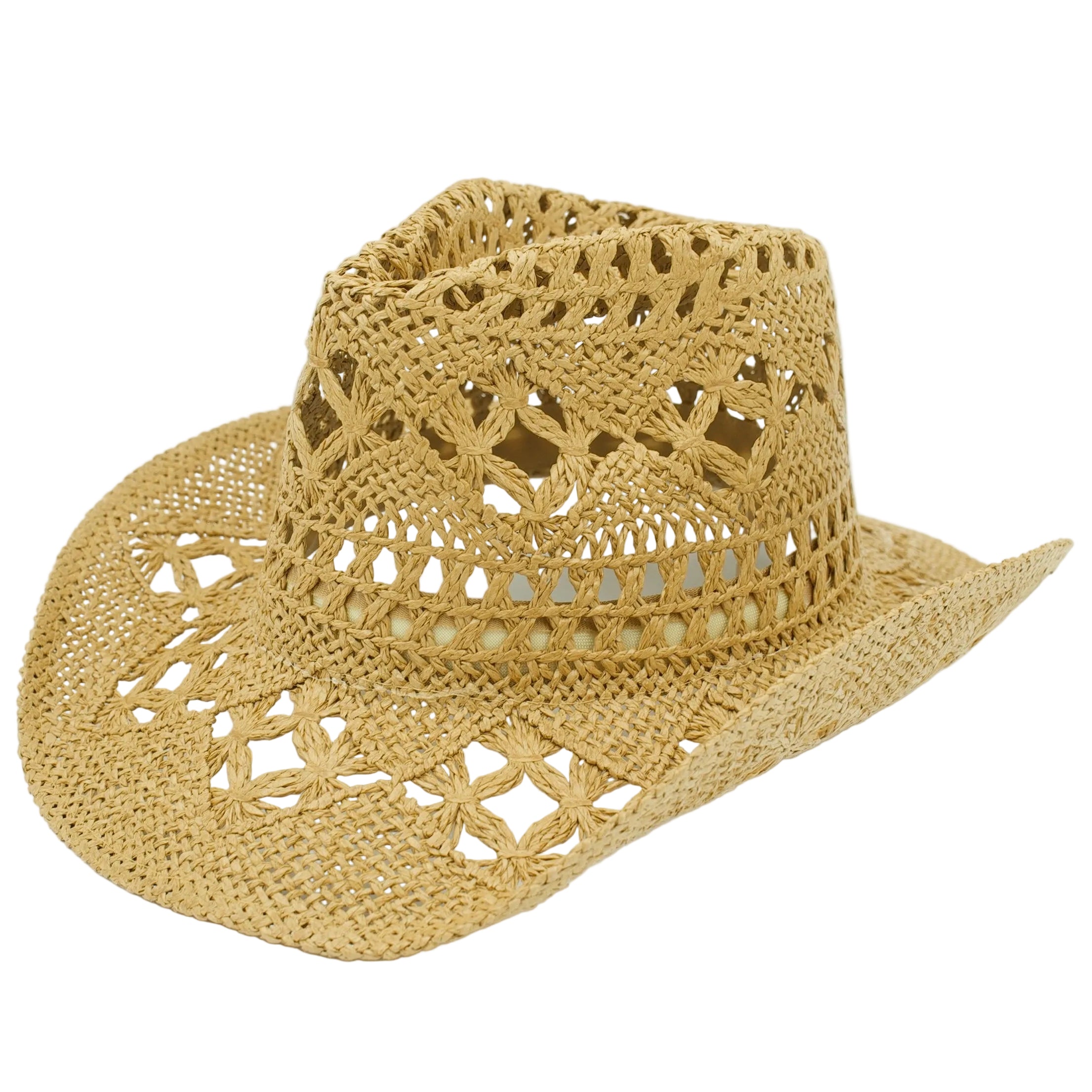 Coastal Cowgirl - Tan Straw Hat
