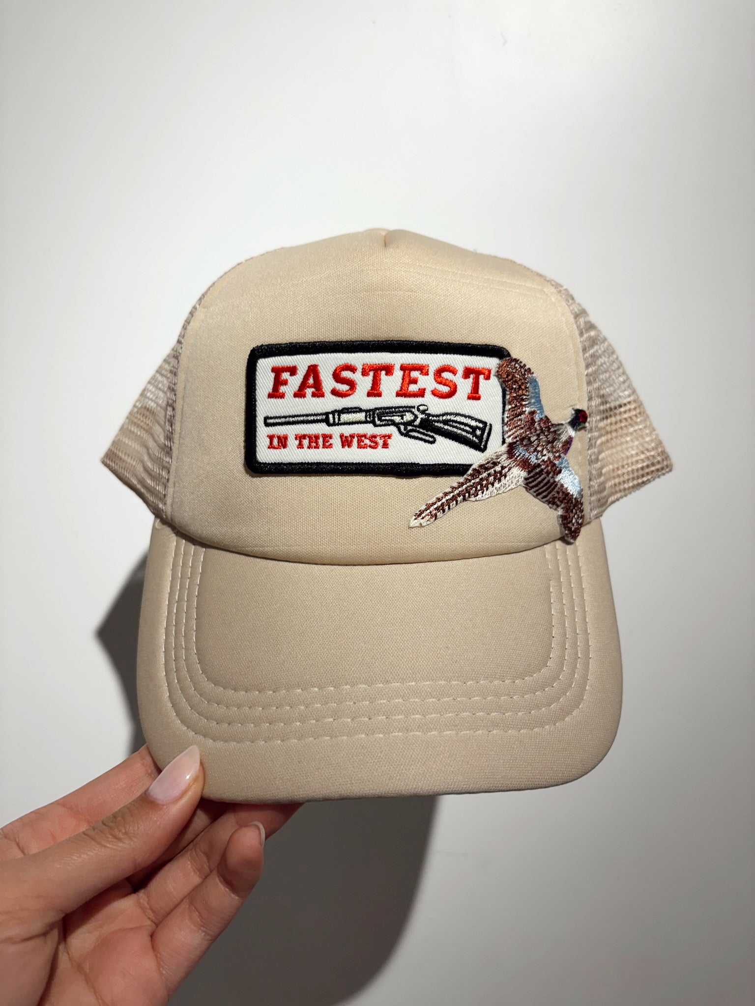 Fastest in the West Trucker Hat Pre-Made