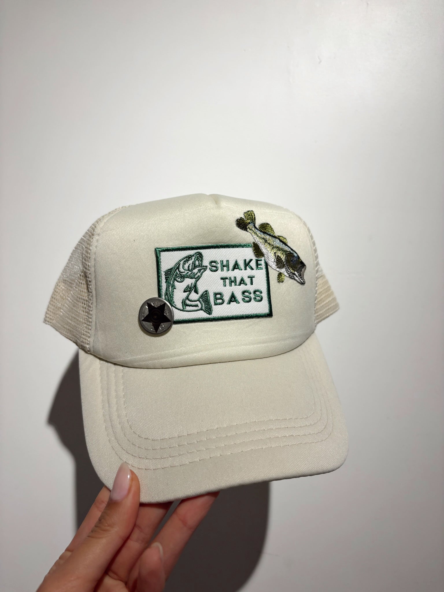 Shake that Bass Trucker Hat Pre-Made